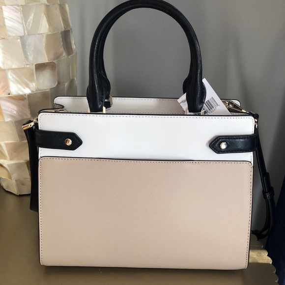 KATE♠️SPADE Staci Colorblock MD Satchel + Wallet - Picture 4 of 10